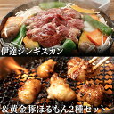 【ふるさと納税】伊達ジンギスカン＆黄金豚ほるもん2種セット　【お肉 豚肉 ブランド 国産 詰め合わせ 】