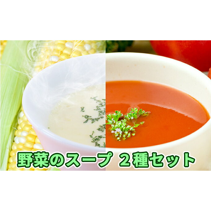 北海道伊達産野菜のスープ2種セット [加工食品・惣菜・レトルト・加工品・惣菜・冷凍・野菜・とうもろこし]