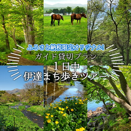 ふるさと納税限定オリジナル！ガイド貸切プラン 「一日中 伊達まち歩きツアー」　【体験チケット・地域のお礼の品・カタログ・旅行】