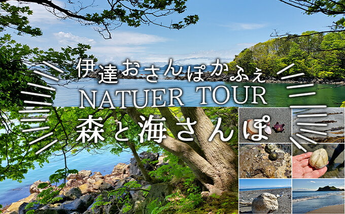 【ふるさと納税】伊達おさんぽかふぇ「森と海さんぽ～ポロノットと有珠の海岸～」　【体験チケット・地域のお礼の品・カタログ・旅行】