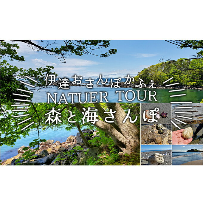 5位! 口コミ数「0件」評価「0」伊達おさんぽかふぇ「森と海さんぽ～ポロノットと有珠の海岸～」　【体験チケット・地域のお礼の品・カタログ・旅行】