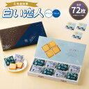 【ふるさと納税】白い恋人 ホワイト&ブラック 合計72枚 24枚入 3箱 チョコ ホワイトチョコ チョコレート菓子 洋菓子 お菓子 焼き菓子 ラングドシャクッキ...