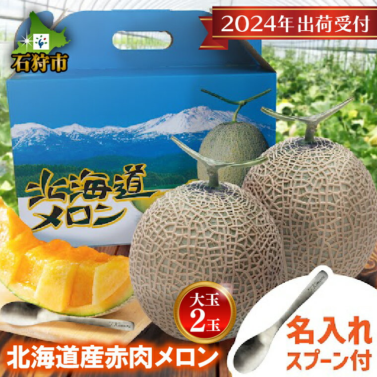 【ふるさと納税】メロン 名入れ ギフト 北海道【2024年出