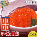 【ふるさと納税】明太子 いくら明太 魚卵佐藤水産 いくら明太 480g(120g×4) 石狩市 北海道 ギフト 贈り物(のし対応可)北海道 石狩市 いくら イク...