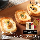 【ふるさと納税】「うにむらかみ」うに屋のおいしいうにバター 30g×1本【 ふるさと納税 人気 おすすめ ランキング うに ウニ 雲丹 うにバター バター 塩水...