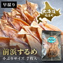 【ふるさと納税】北海道福島町 早採り 無添加 前浜するめ 小ぶりサイズ 7枚入り お試しセット するめ スルメ いか イカ するめいか スルメイカ 前浜 干物 ...