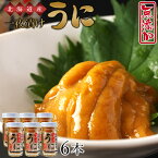 【ふるさと納税】うま味凝縮!一夜漬けうに60g×3本入 2セット<上磯郡漁業協同組合>知内町 ふるさと納税 北海道ふるさと納税 ウニ 北海道産ウニ うに 雲丹