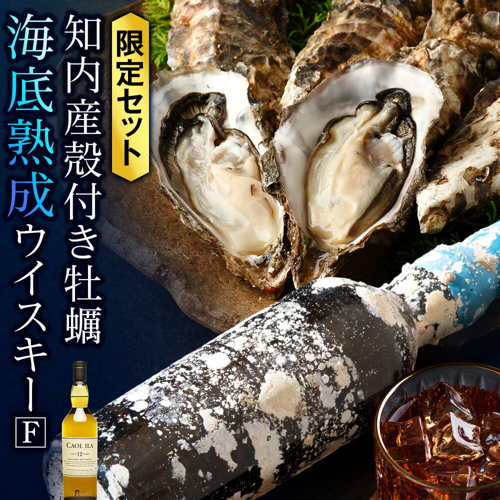 知内[海底熟成ウイスキーF] ×海峡育ち殻付きかき25個入り (カリラ12年)知内町 ふるさと納税 北海道産牡蠣 カキ 北海道 牡蠣 ふるさと納税牡蠣 牡蠣 産地直送 カキナイフ ウイスキー 熟成ウイスキー 海底熟成 洋酒