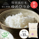 【ふるさと納税】【令和7年産新米予約】 ゆめぴりか 選べる2kg〜10kg 特別栽培米産地直送《帰山農園》知内町 ふるさと納税 米 こめ 北海道産お米 北海道米...