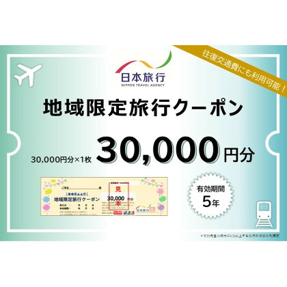 日本旅行　地域限定旅行クーポン【30，000円分】　【旅行・チケット・旅行・宿泊券】