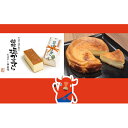 【ふるさと納税】箱館塩かすてらとベイクドチーズケーキのセット　【定期便・お菓子・チーズケーキ・カステラ・箱館塩かすてら・ベイクドチーズケーキ・・セット・甘さ・しょっぱさ・赤鶏・福塩・塩カステラ】