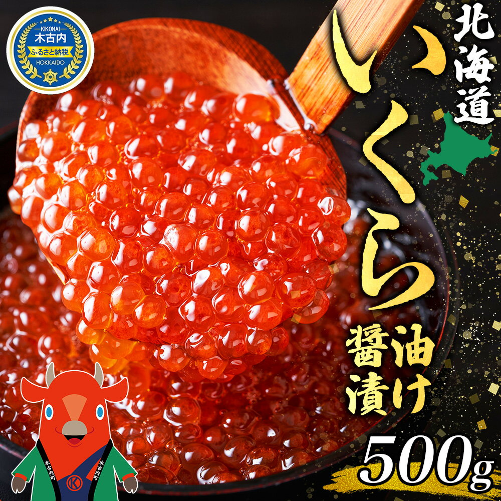 【ふるさと納税】北海道産 いくら 醤油漬け 500g×1箱 