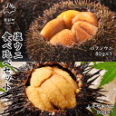 【ふるさと納税】ウニ 食べ比べ バフンウニ ムラサキウニ 80g×2P 塩ウニ 塩蔵うに セット ミョウバン不使用 ごはんのお供 うに丼 海鮮丼 パスタ おにぎ...