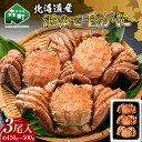 【ふるさと納税】 北海道産浜ゆで毛がに 3尾入（約450～500g）＜カネキチ澤田水産＞ かに カニ 蟹 ガニ がに 森町 ふるさと納税 北海道 毛蟹 毛かに 毛ガニ 毛カニ mr1-0260