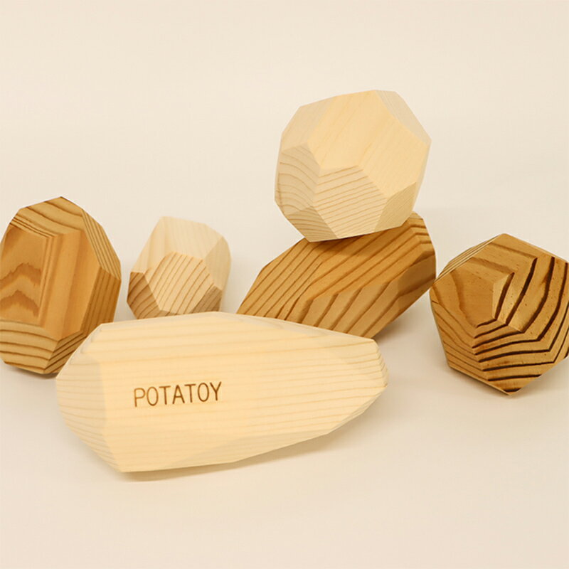 【ふるさと納税】POTATOY ポテトイ 木育玩具 木製 おもちゃ 木のおもちゃ 木製玩具 玩具 こども 子供 子ども 知育 森町 北海道 mr1-0619