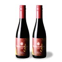 【ふるさと納税】上ノ国ワイナリーの赤ワイン「上の紅」 375ml×2本