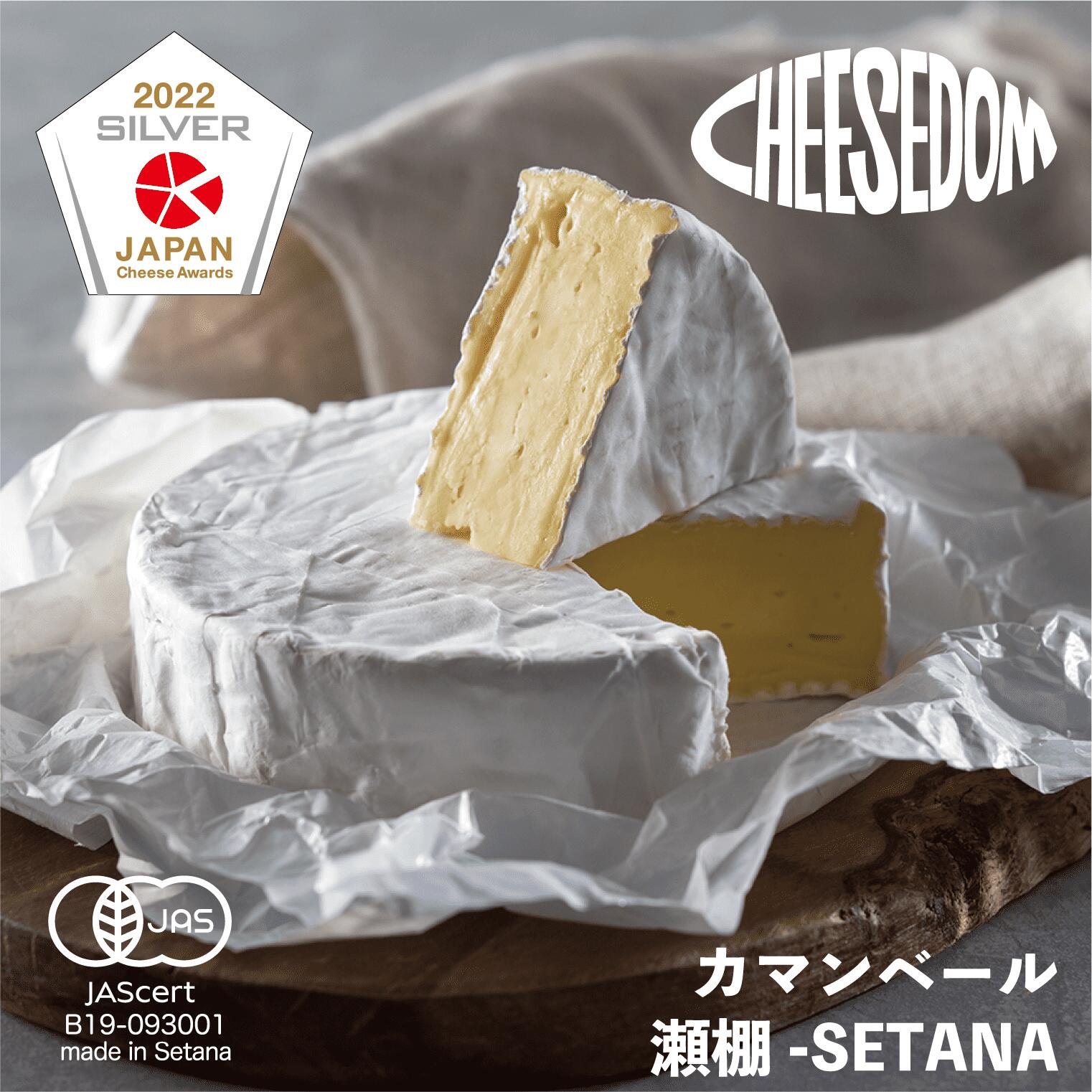 チーズダムの瀬棚-SETANA(カマンベールタイプ)　250g×2個【CHEESEDOMのチーズ】