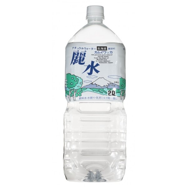 [5年保存水][定期便2回]北海道ミネラルウォーター2L×6本「カムイワッカ 麗水」[08011]