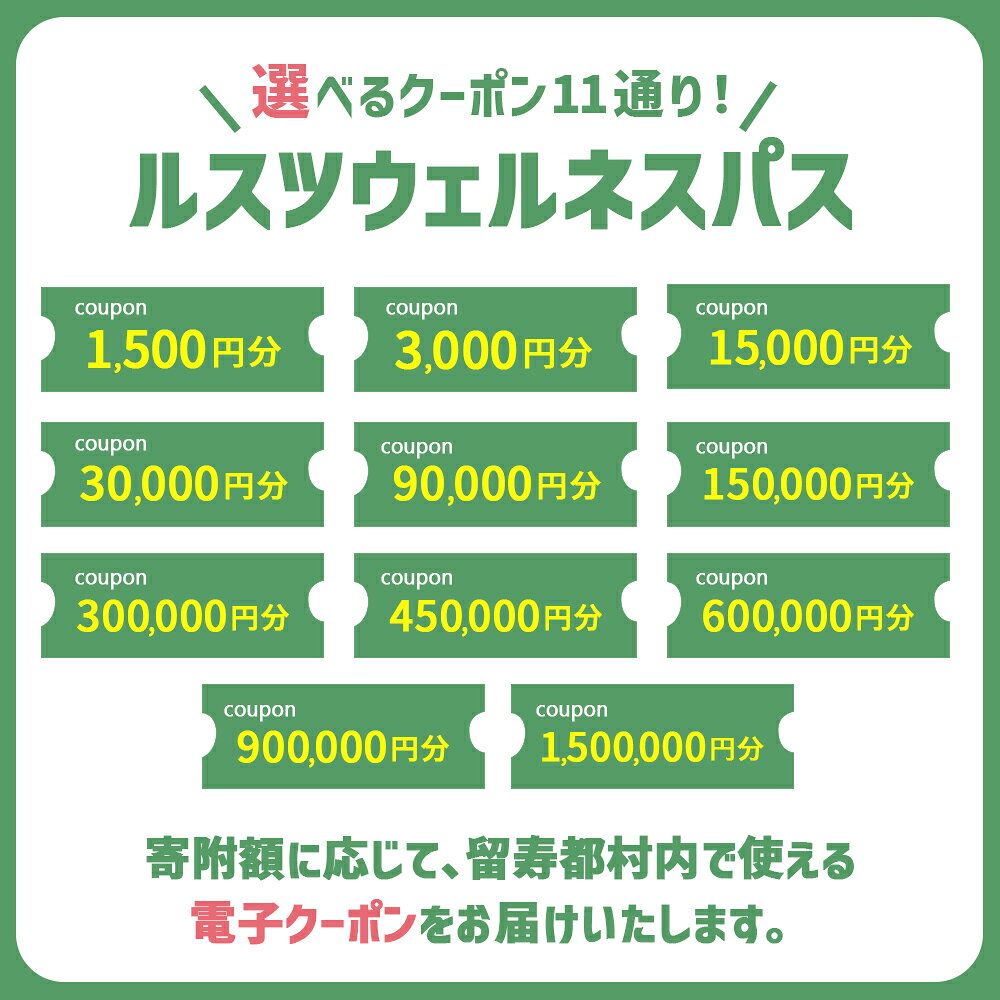【ふるさと納税】【選べる金額】留寿都村e街ギフト ルスツウェルネスパス 1,500円分～1,500,000円分 | チケット 電子チケット クーポン 電子クーポン　旅行 宿泊 体験 スキー スノーボード 夏休み　冬休み 旅先納税 ギフト 贈り物 北海道　留寿都村　ルスツ村 ルスツ f013978-rusutsu-10000105 北海道留寿都村 サンプル画像3