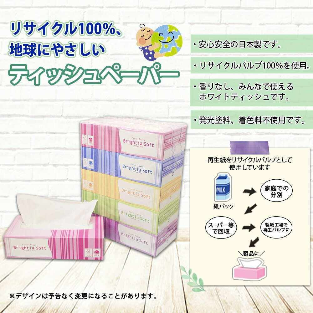 【ふるさと納税】 定期便 3ヶ月 全3回 ブライティア ソフト ボックスティッシュ 200組 400枚 60箱 日本製 まとめ買い 紙 日用品 日用雑貨 常備品 消耗品 雑貨 消耗品 生活必需品 大容量 備蓄 衛生 掃除 エコ リサイクル ティッシュ ペーパー BOX 送料無料 北海道 倶知安町