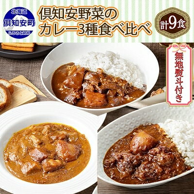 【ふるさと納税】熨斗対応 北海道 倶知安 カレー 3種 食べ