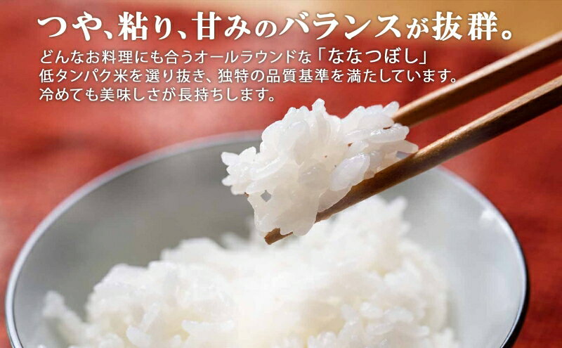 【ふるさと納税】定期便 12ヵ月連続12回 北海道産 喜ななつぼし 精米 4kg 米 特A 白米 ななつぼし ごはん ブランド米 4キロ 2kg ×2袋 お米 ご飯 北海道米 国産 グルメ 備蓄 ギフト ホクレン 送料無料 北海道 倶知安町 f014001-kutchan-10001161 北海道倶知安町 サンプル画像2