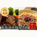 【ふるさと納税】北海道岩内町 北海道産 豚ひき肉 2kg(200g×10パック) F21H-431