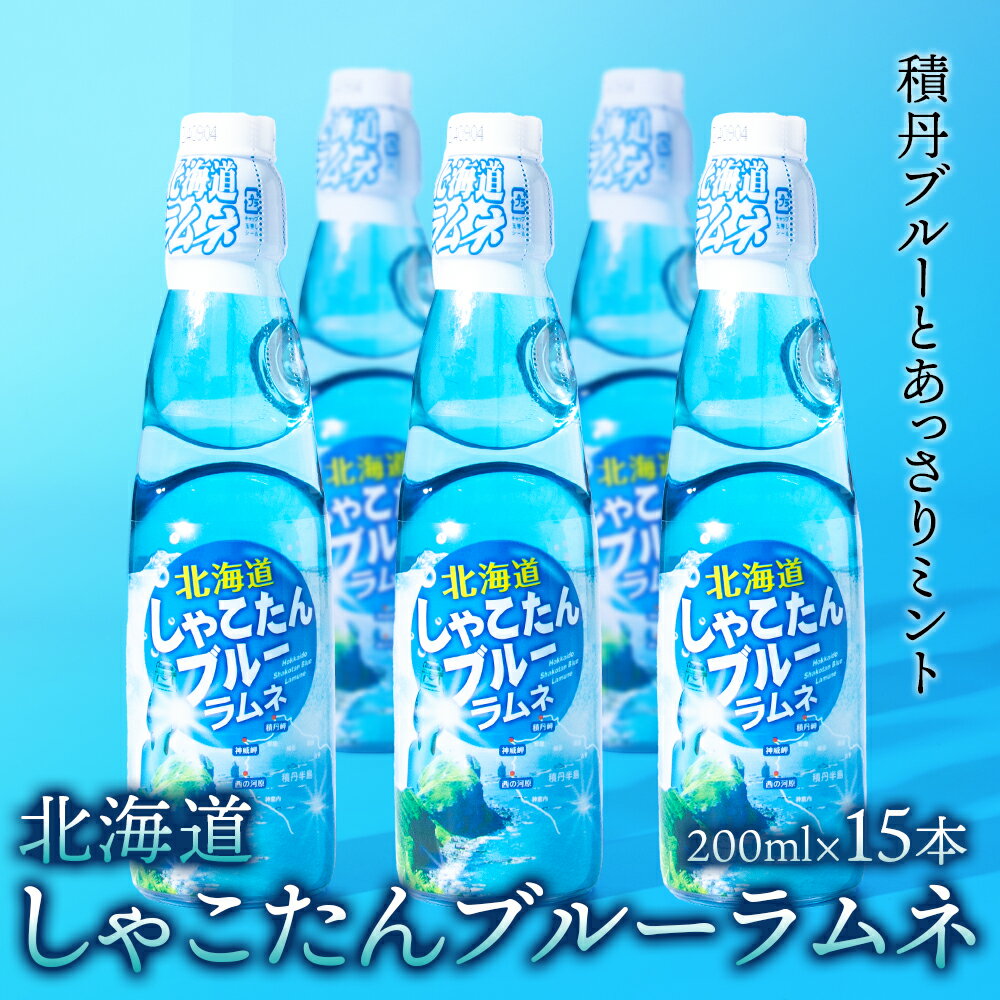 積丹ブルーラムネ北海道ふるさと納税 積丹町 ふるさと納税 北海道 飲料 炭酸 瓶ラムネ ソフトドリンク 炭酸 ラムネ 飲料類 炭酸飲料 ミント 通販 ギフト 贈答品 贈り物