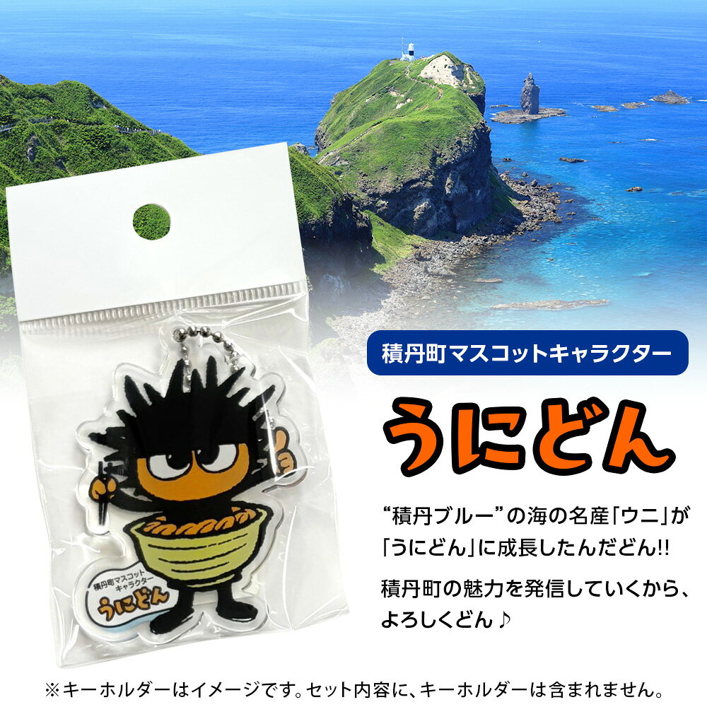 【ふるさと納税】うにどん雑貨セット〈ステッカー積丹・ステッカーうにどん×各1・おみくじつき★〉北海道ふるさと納税 積丹町 ふるさと納税 グッズ 雑貨 シール ステッカー