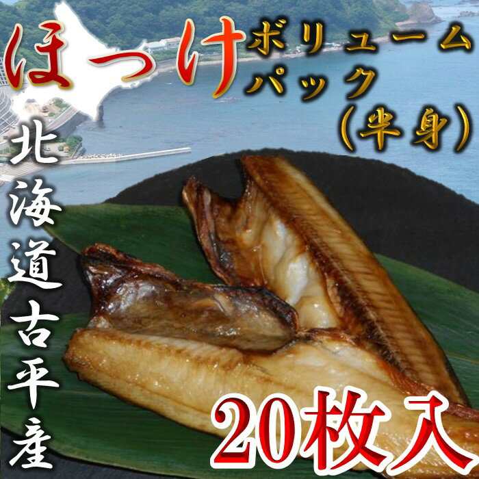 【ふるさと納税】開き ほっけ ボリュームパック （半身）【 真ホッケ ホッケ 𩸽 海鮮 魚介 魚介類 海の幸 ご飯のお供 米 贈答 ギフト 人気 北海道 】