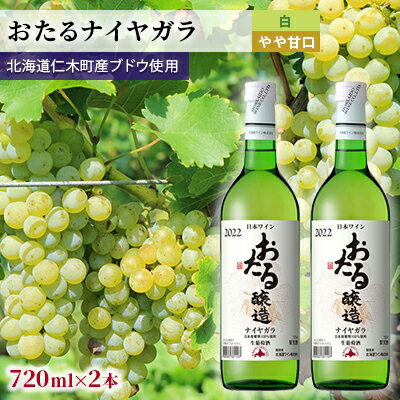 49位! 口コミ数「0件」評価「0」【2本】おたるナイヤガラ（白／やや甘口）　【 お酒 アルコール ワイン 甘い 濃密 華やか 香り 魅力的 高品質 】