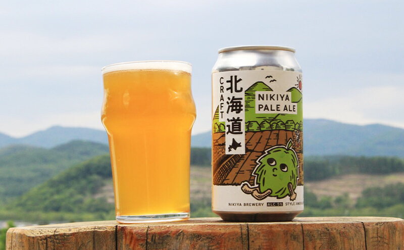 【ふるさと納税】4ヵ月 定期便 北海道仁木町 クラフトビール NIKIYA BREWERY 6本セット ビール (3種 350ml×各2本) 酒 お酒 アルコール 宅飲み 家飲み 晩酌 北海道 仁木町 [合同会社にきやフードクリエイト]