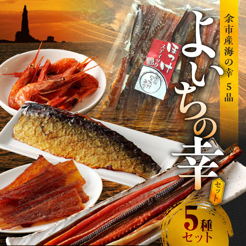 【ふるさと納税】余市産海の幸5品 よいちの幸セット【甘えびの