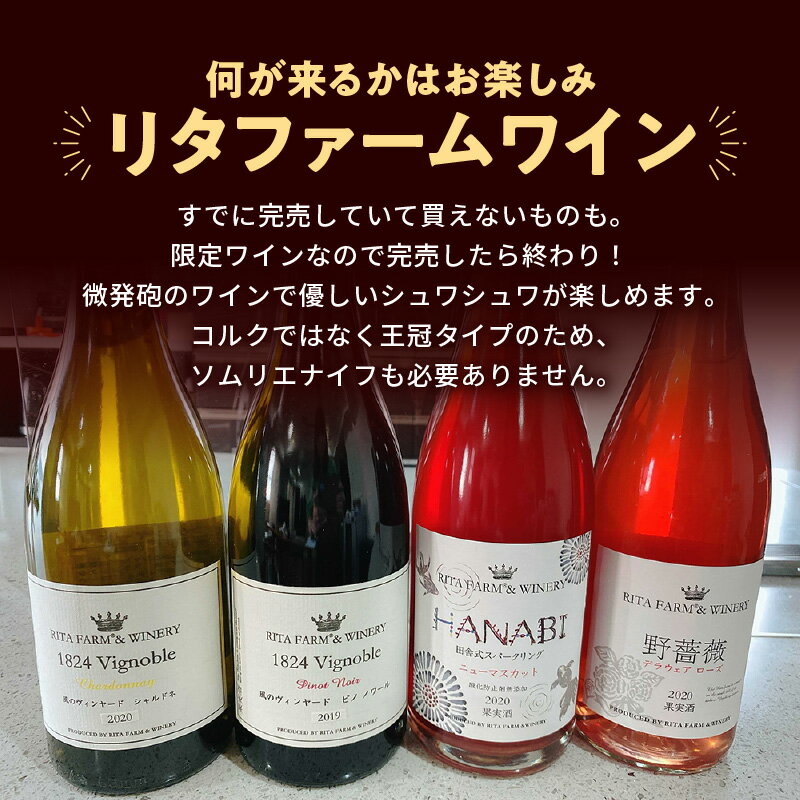 【ふるさと納税】ソーセージ×リタファームワイン ペアリングセット 酒 お酒 ウインナー 麦豚 チーズ 行者にんにく バジル 限定ワイン 食べ比べ おつまみ 家飲み ギフト 贈答 お祝い 誕生日 記念日 父の日 お土産 手土産 国産 詰め合わせ お取り寄せ 北海道 余市町 送料無料