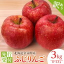 【ふるさと納税】【 先行予約 2025年11月下旬以降発送 】訳あり りんご(ふじ)3kg ワケアリ 林檎 リンゴ スイーツ ジャム アップルパイ フルーツ ス...