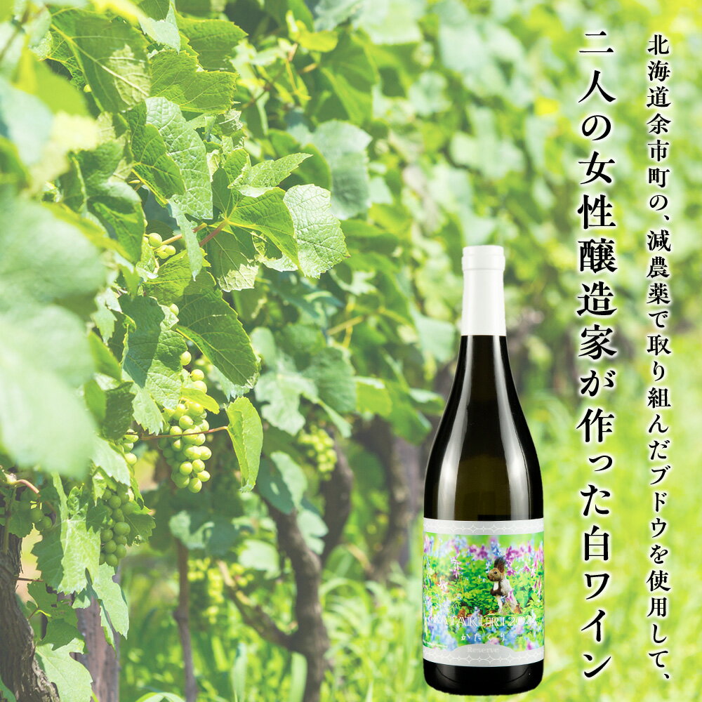 【ふるさと納税】 【 数量限定 】 かたくり リザーブ 2022 1本 白ワイン お取り寄せ 北海道 余市町 送料無料