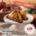 【ふるさと納税】ザクザク薫る アップルパイ 6個入 焼菓子 お菓子 手作り 冷凍 贅沢な味わい 洋菓子 りんご デザート スイーツ パイ りんごパイ 美味しい ...