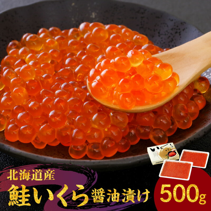 北海道の味 旨味 新鮮 逸品 いくら 醤油漬け 500g 250g×2 秋鮭 魚卵 魚介 海鮮 手巻き寿司 ちらし寿司 冷凍 特製醤油ダレ 濃厚 旨み プチプチ 食感 いろんな食べ方 白米 大根おろし いくら丼 ちらし寿司 ギフト お取り寄せ 北海道 余市町 送料無料