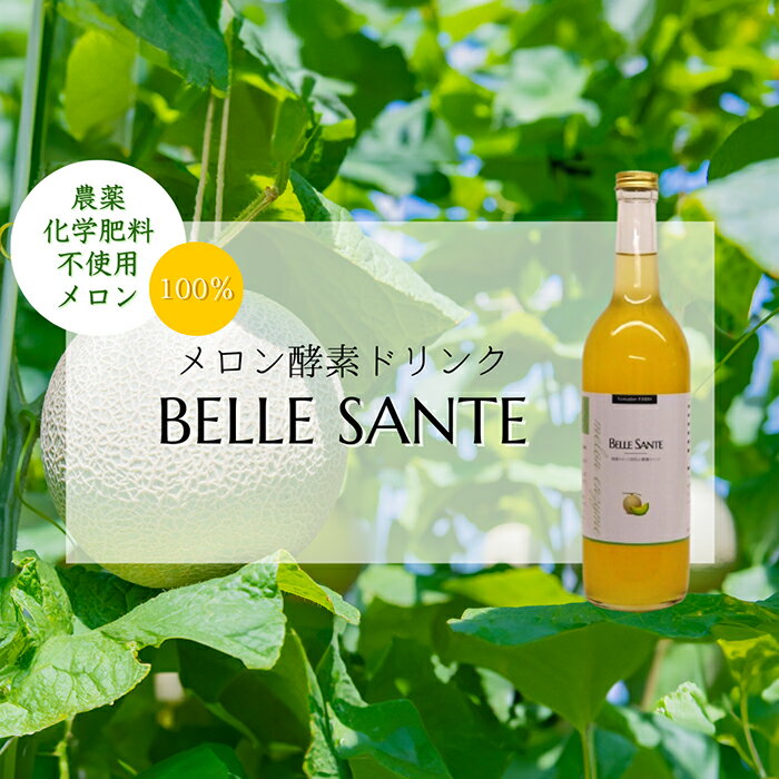 【ふるさと納税】【1本】メロン酵素ドリンク -BELLE SANTE-