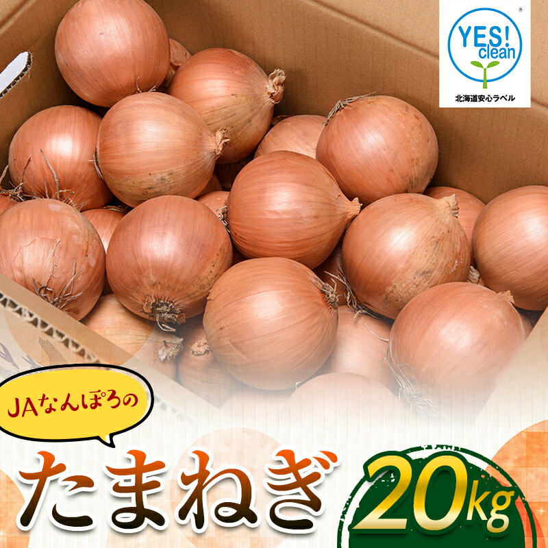 野菜・きのこ(たまねぎ)人気ランク30位　口コミ数「0件」評価「0」「【ふるさと納税】《期間限定》なんぽろたまねぎ 20kg NP1-272」