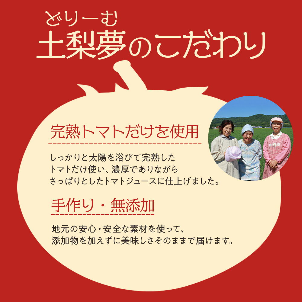 【ふるさと納税】トマトジュース 1000ml×6本セット 無塩