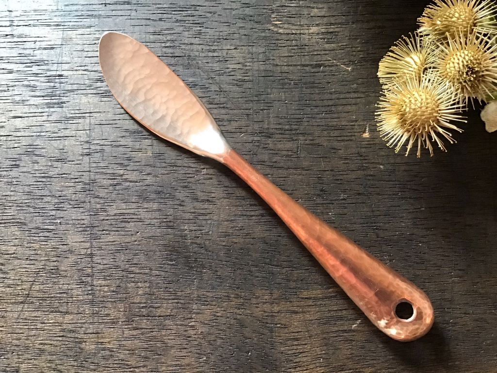 銅製 バターナイフ