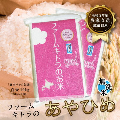 【ふるさと納税】【令和5年産】あやひめ白米5kg×2　無洗米【1454870】