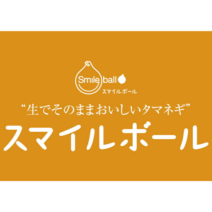 【ふるさと納税】生でそのままおいしいタマネギ「スマイルボール」2kg