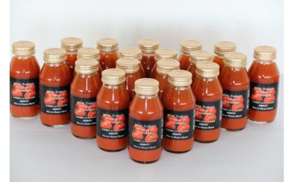 ミニトマトジュース 180ml 無塩 20本