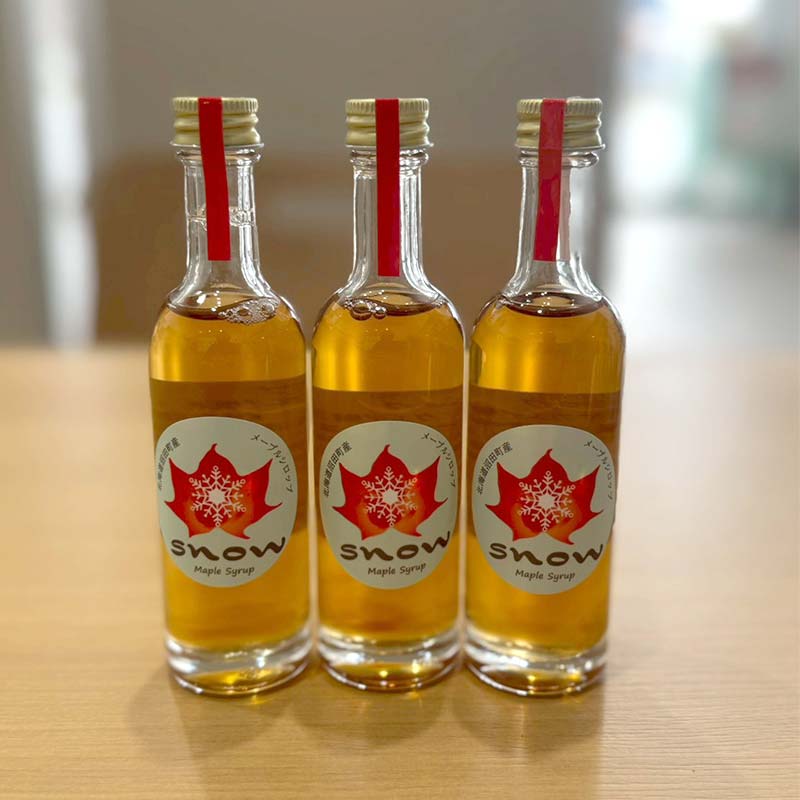 【ふるさと納税】＼選べる本数／メープルシロップ「snow」（65g）1本～5本 国産 北海道 樹液 食品 沼田町 n-0110var