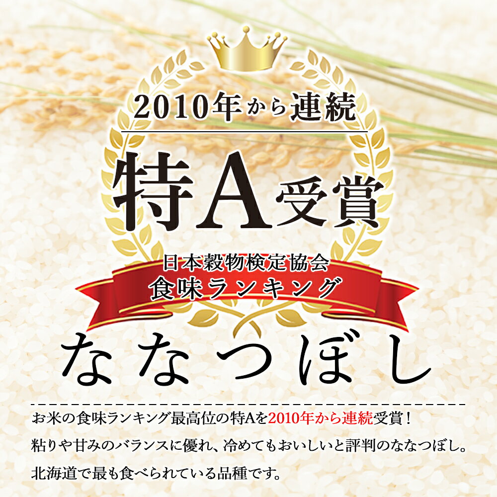 【ふるさと納税】【お米の定期便】ななつぼし2kgtimes;2袋《真空無洗米》全6回ふるさと納税お米ふるさと納税北海道米北海道産お米東神楽ふるさと納税米お米道産米人気ブランド米こめ