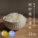 【ふるさと納税】令和5年産 無洗米 11kg 令和5年産 むせんまい ブランド米 籾貯蔵今摺米 きたくりん 北海道米 北海道 お米 10kg 以上 送料無料 定期便 アリ 米 furusatonouzei