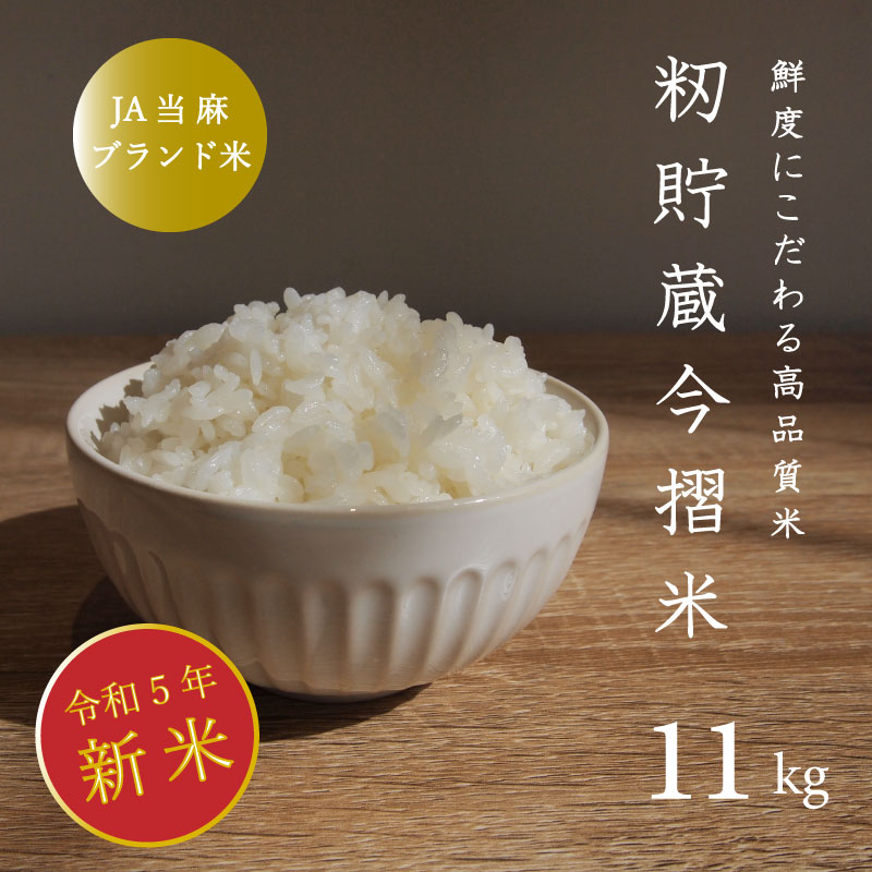 【ふるさと納税】令和5年産新米予約 米 11kg ブランド米 籾貯蔵今摺米きたくりん 北海道米 北海道 定期便アリ 10kg以上のサムネイル