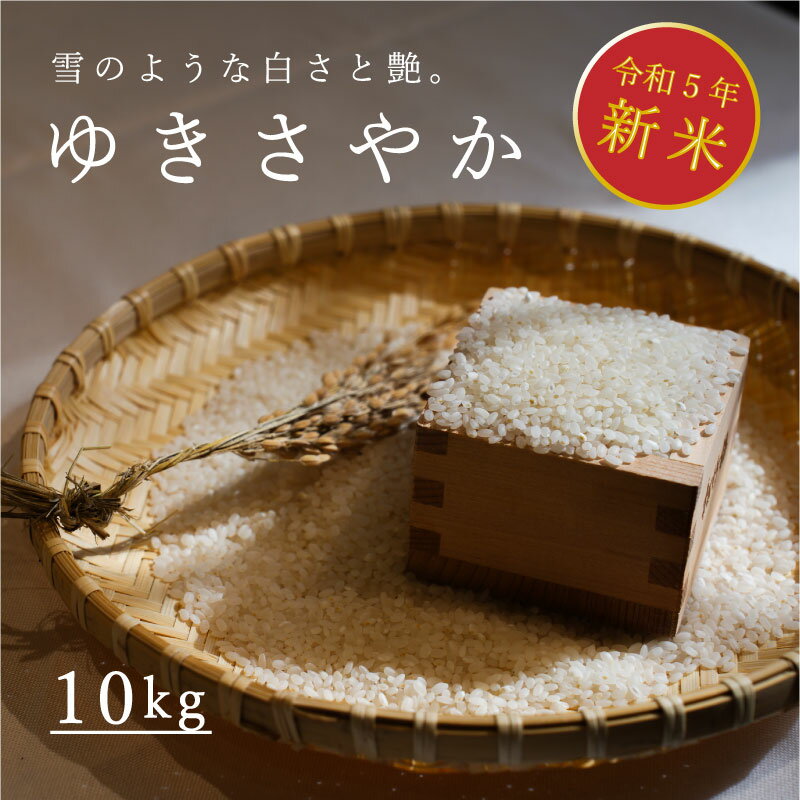【ふるさと納税】令和5年産 ゆきさやか 10kg 定期便アリ 10kg以上 米 当麻町 長谷川農園 北海道 北海道米 furusato nouzeiのサムネイル
